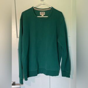 Lands’ End Men’s Pull Over Serious Sweatshirt Handsome XL